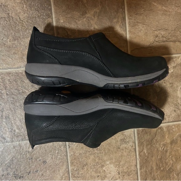 WOMENS DANSKO PATTI MILLED NUBUCK SHOES- BLACK - Picture 7 of 11